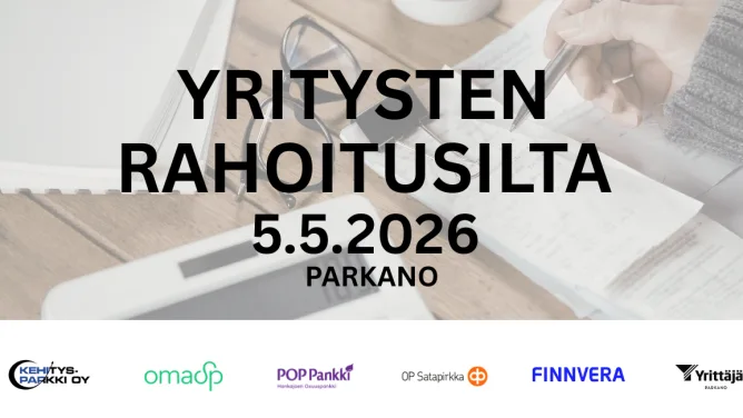 Yritysten rahoitusilta-mainoskuva
