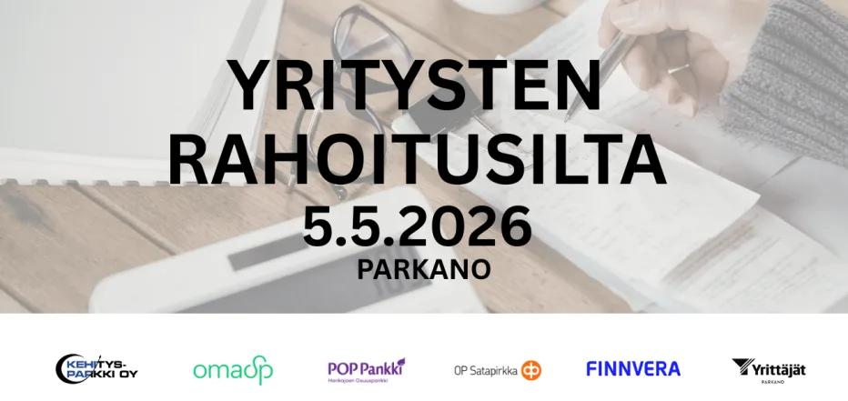 Yritysten rahoitusilta-mainoskuva