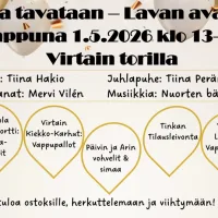 Torilla tavataan - lavan avajaiset Virtain torilla