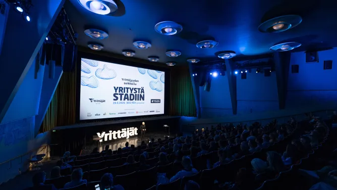 Yritystä Stadiin -tapahtuma 2025.