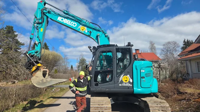 Kaivinkoneyrittäjältä suorat sanat Kaakkois-Suomen tilanteesta