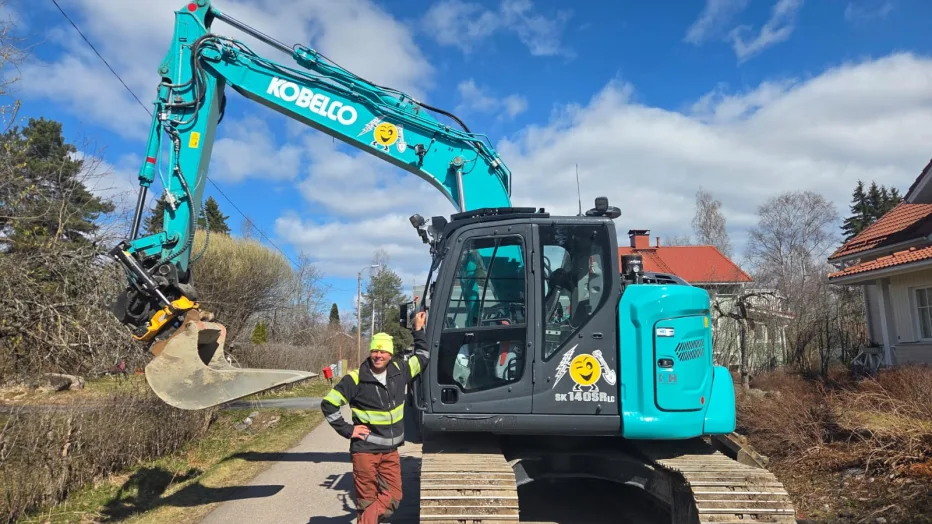 Kaivinkoneyrittäjältä suorat sanat Kaakkois-Suomen tilanteesta