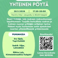Kutsu nuorille yrittäjille
