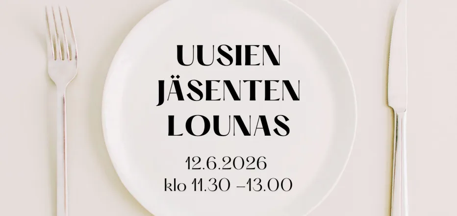 Uusien jäsenten lounas