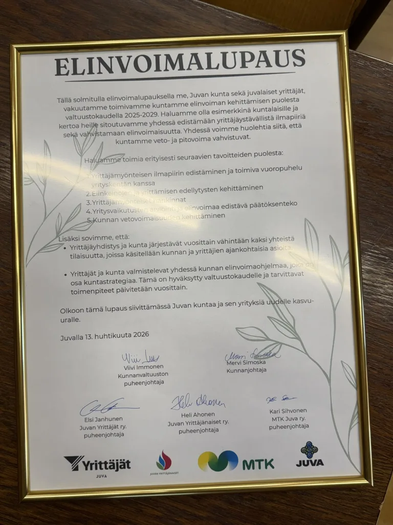 Elinvoimalupaus 2026