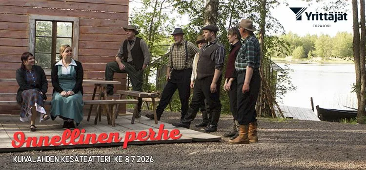 Kuivalahden kesäteatterin näytelmä Onnellinen perhe