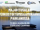 Majoitusalan verkostoitumisaamukahvit Parkanossa 30.6.2026 Parkano Campingilla. Tilaisuus kokoaa yhteen majoittajat, vuokramökkien omistajat, Airbnb-majoittajat ja matkailutoimijat keskustelemaan alueen majoituskapasiteetista ja matkailun kehittämisestä.