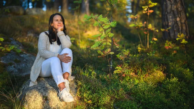 Yrittäjä Riikka Pajunen kertoo, miten selvisi borrelioosista