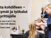 Hinta kohdilleen - näkymät ja työkalut pk-yrittäjälle