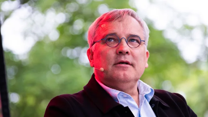 Suomen Yrittäjien toimitusjohtaja Mikael Pentikäinen. Kuva: Tomi Glad / Gladmedia Oy.