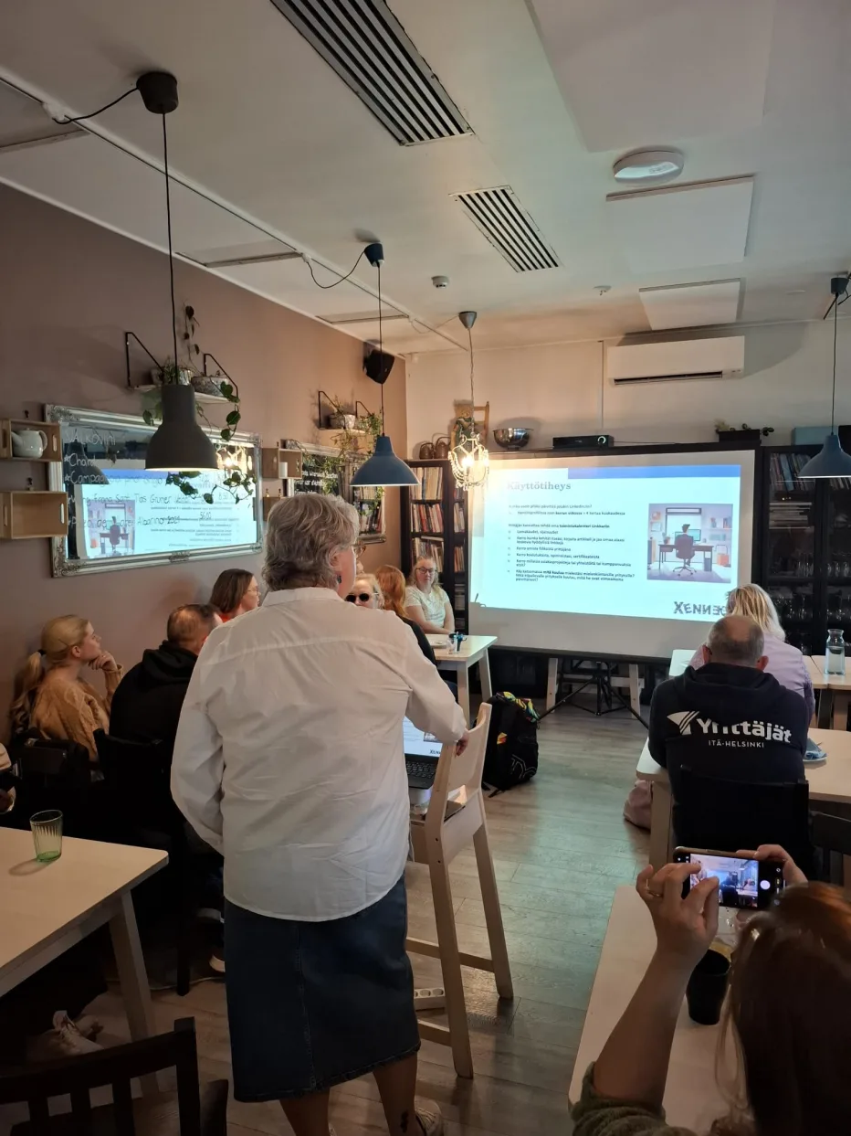 Linkedin aamiainen Pakilassa