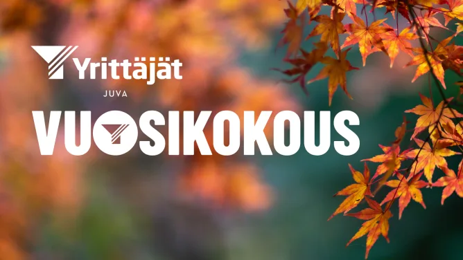 Juvan Yrittäjät vuosikokous