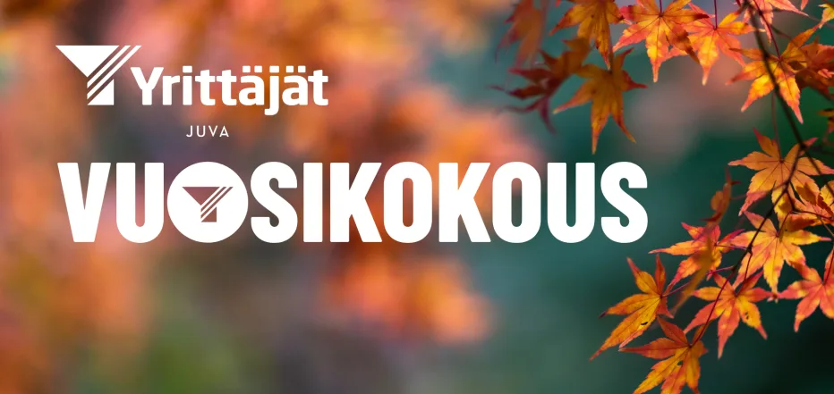 Juvan Yrittäjät vuosikokous