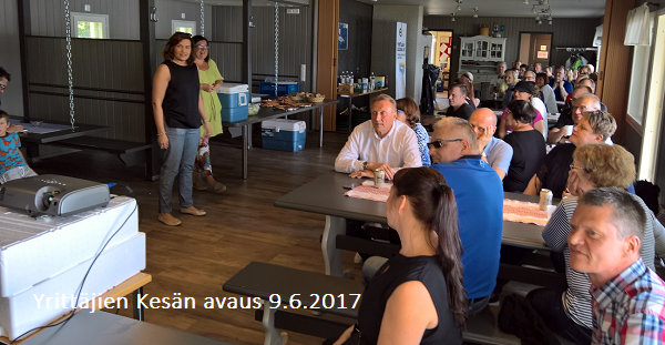 Yrittäjien Kesän avaus 9.6.2017 Iso-Ruuhijärvellä