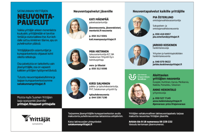 Satakunnan neuvontapalvelut