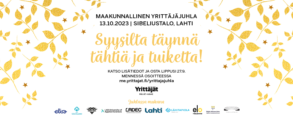 Maakunnallinen Yrittäjäjuhla