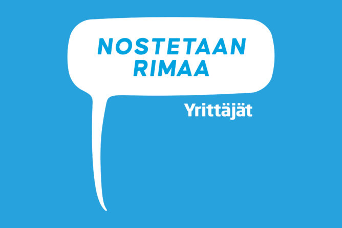 Nostetaan rimaa -kuvituskuva.