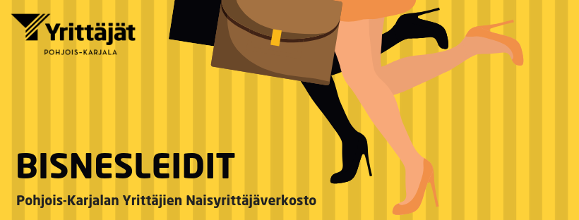 bisnesleidit, naisyrittäjäverkosto, pohjois-karjalan yrittäjät ry, naiset, yritys