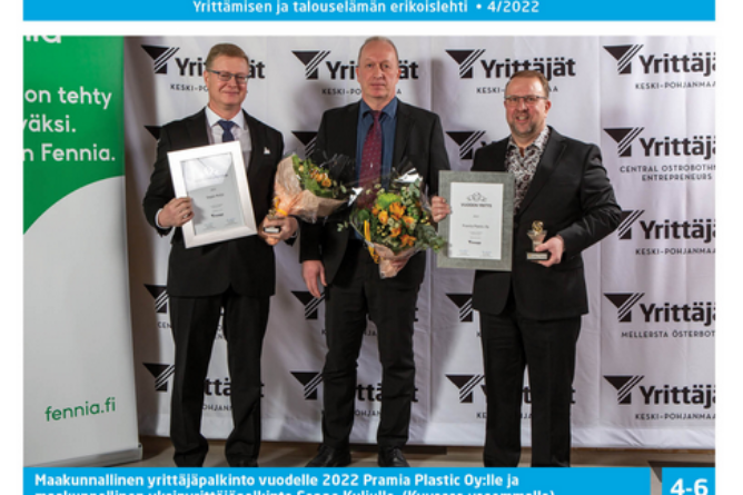Yrittämisen ja talouselämän erikoislehti