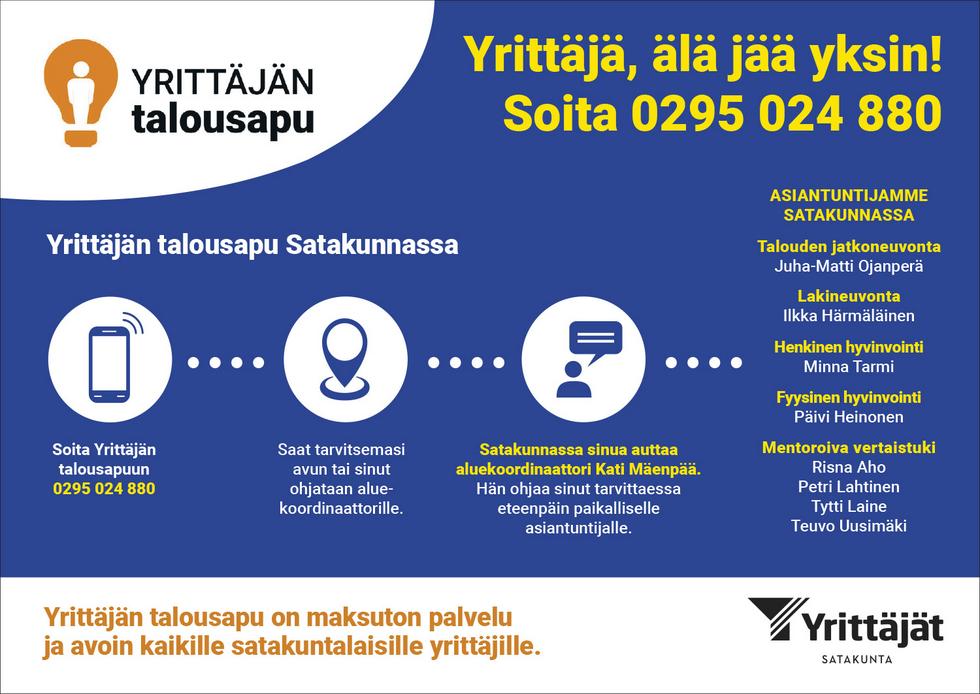 Yrittäjän talousapu Satakunta