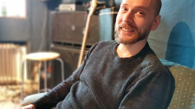 Arto Järvinen studiolla