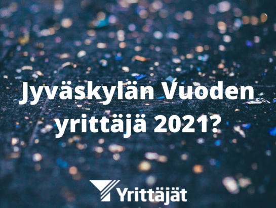 Jyväskylän Yrittäjät Vuoden yrittäjä 2021