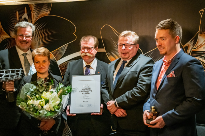 Maakunnan Vuoden 2021 Yrittäjyyskunta: Outokumpu