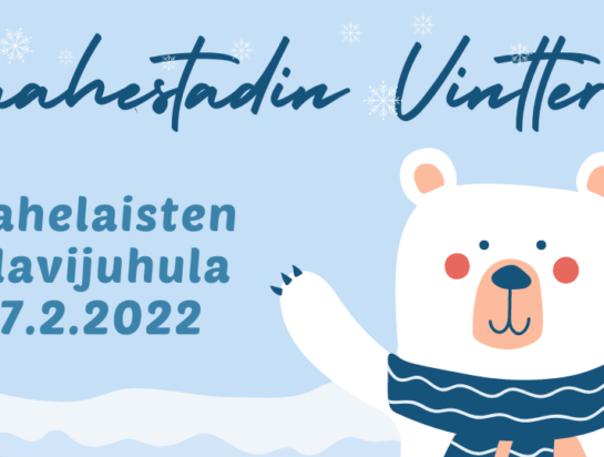 Ensimmäinen vuotuinen Braahestadin Vinttervesti, elikkä raahelaisten talavijuhula järjestetään laskiaissunnuntaina 27.2.2022.