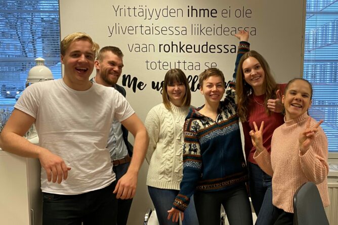 Tutustu Nuorten Yrittäjien tiimin jäseniin