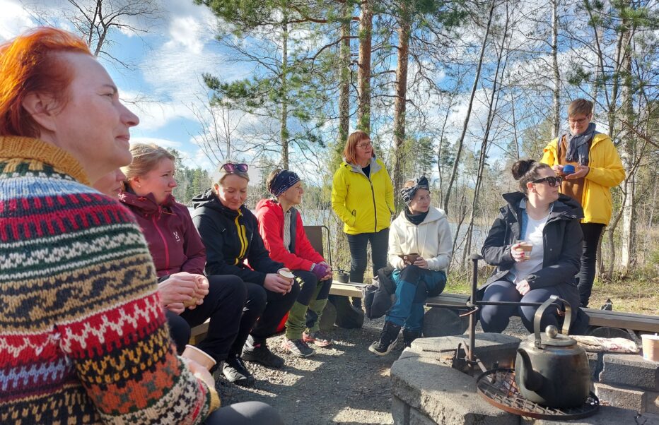 Jyvässeudun Yrittäjä laavukahvit