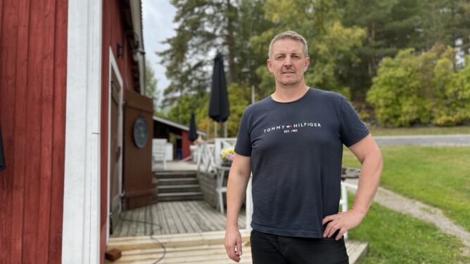 Keinuhongan tilan isäntä Kalle Jaakkola