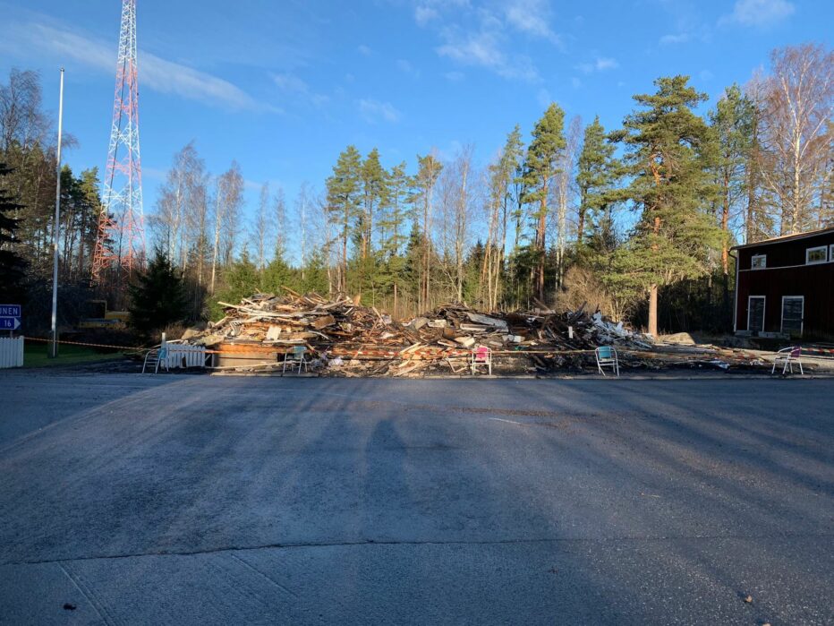 Liljan lankakauppa paloi täysin viime syksynä.