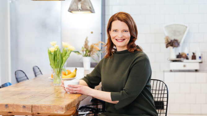 Hoivakotiyrittäjä Anne Kangas